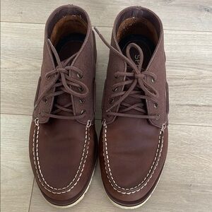 Sperry Men's Brown Leather Shoes Size 10